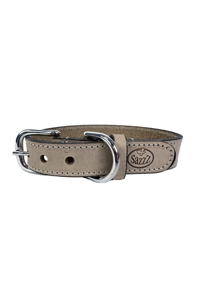 Sazzz Halsband Hond Nomad Vintage Leer Beige