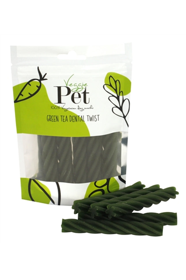 Veggie Pet Green Tea Dental Twist