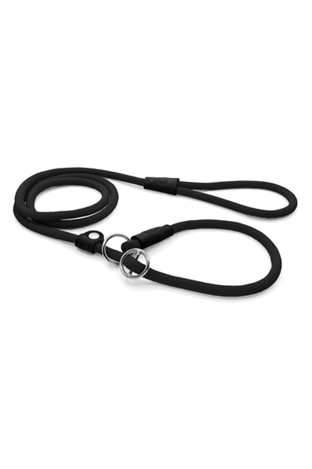 Morso Hondenriem Retrieverlijn Soft Rope Gerecycled Zwart