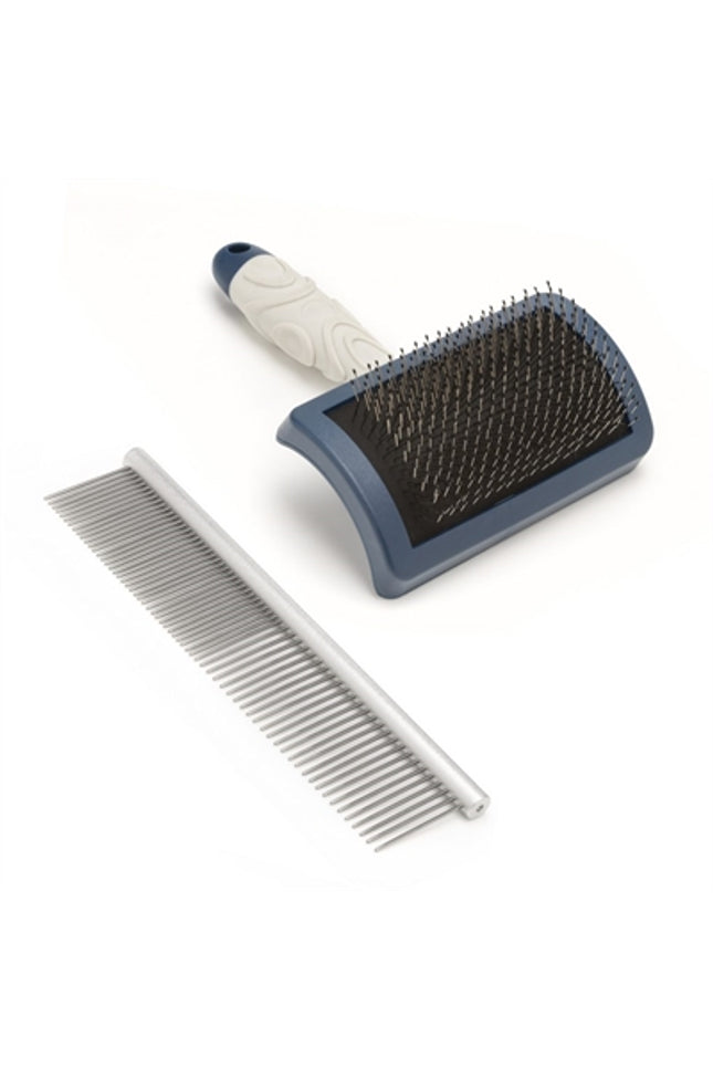 Mikki Doodle Grooming Kit Met Kam En Slickerborstel
