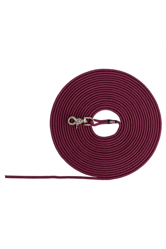 Trixie Hondenriem Sleeplijn Rond Zonder Handlus Sangria Rood