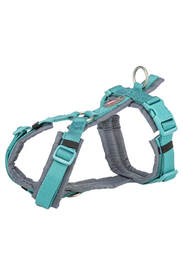 Trixie Hondentuig Premium Trekking Aqua Blauw / Grafiet Grijs