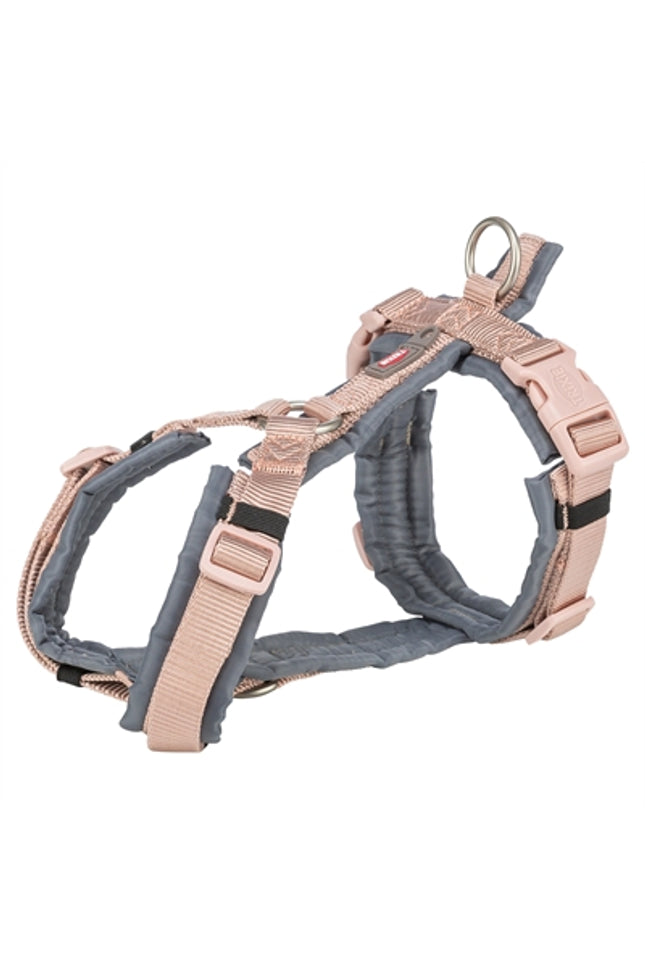 Trixie Hondentuig Premium Trekking Blush Roze / Grafiet Grijs