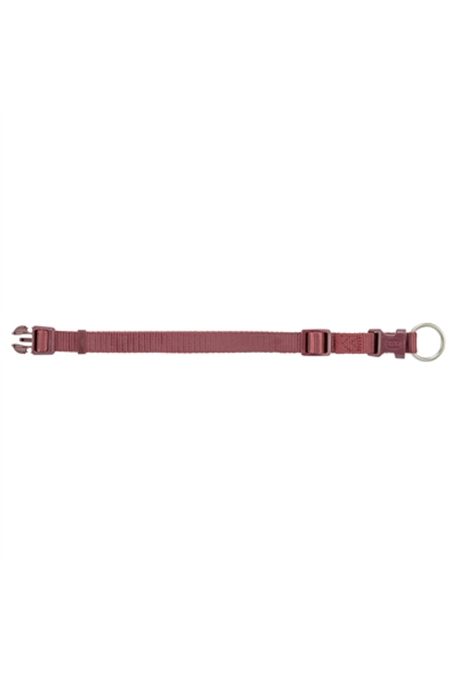 Trixie Halsband Hond Premium Sangria Rood