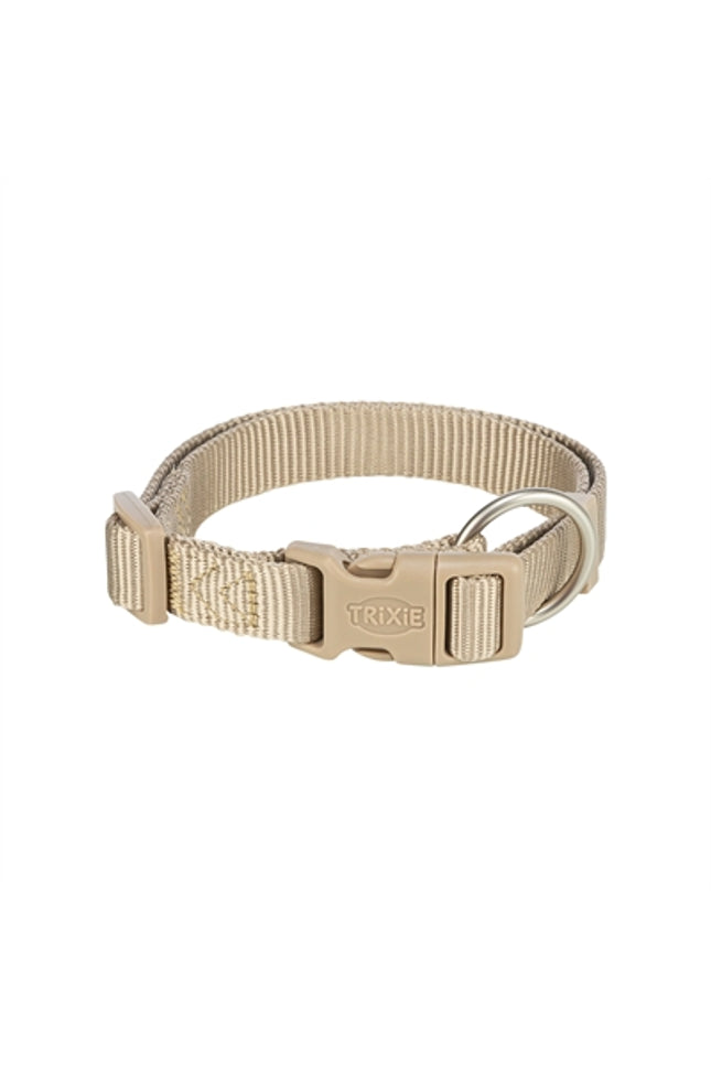 Trixie Halsband Hond Premium Zand Taupe