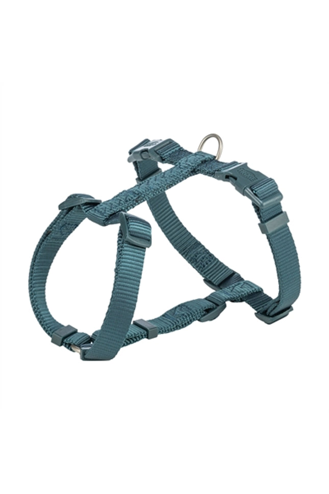 Trixie Hondentuig Premium H-Tuig Petrol Blauw