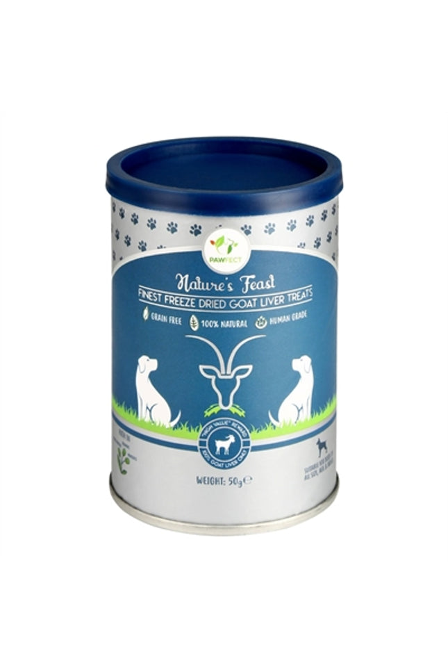 Pawfect Freeze Dried Treats Goat Liver