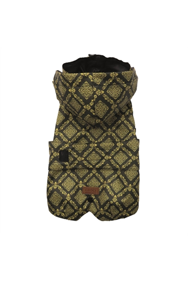 Croci Hondenjas Goldfinger Waterproof Geel / Zwart