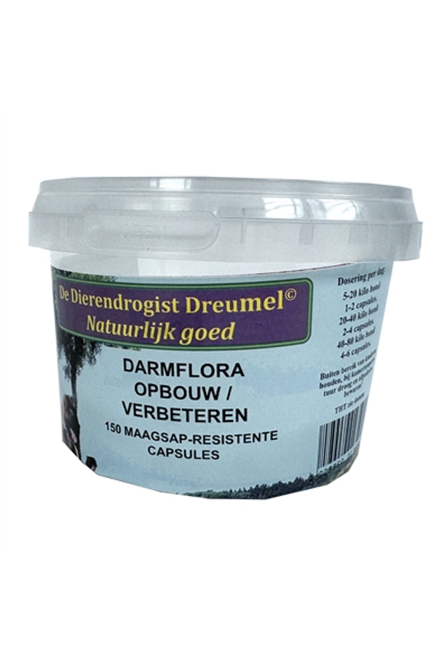 Dierendrogist Darmflora Opbouw / Verbeterend Capsules