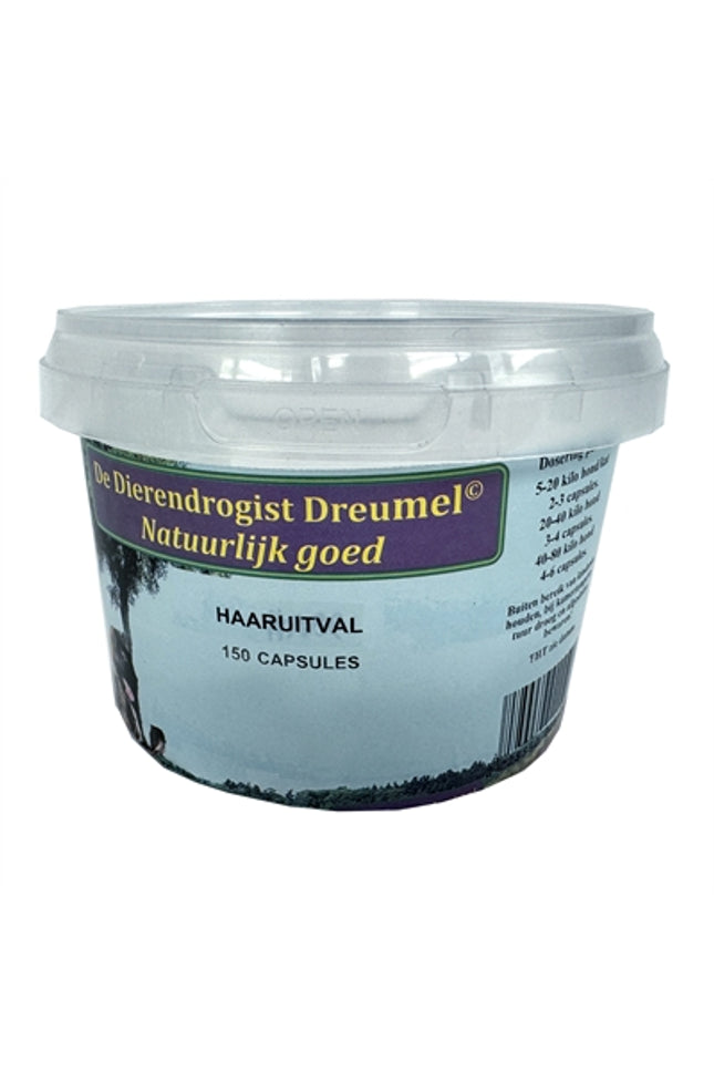 Dierendrogist Bij Haaruitval Capsules