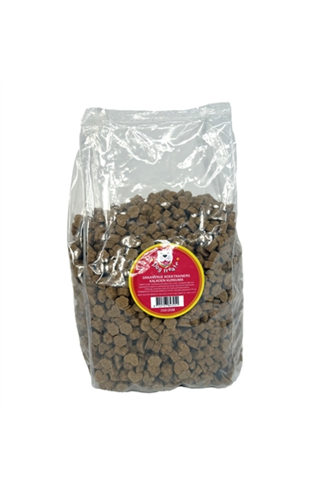 Dog Treatz Koektrainer Kalkoen / Kurkuma Graanvrij