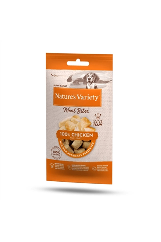 Natures Variety Freeze Dried Bites Chicken