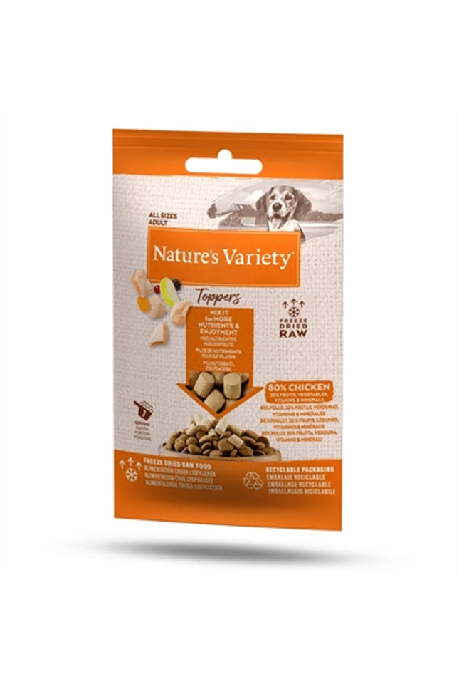 Natures Variety Freeze Dried Toppers Chicken