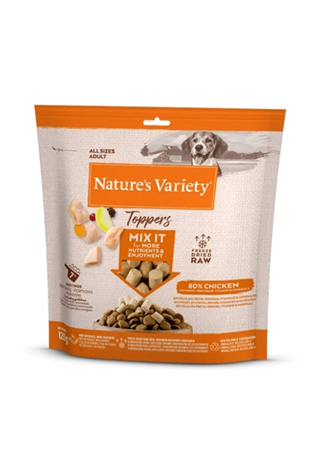 Natures Variety Freeze Dried Toppers Chicken