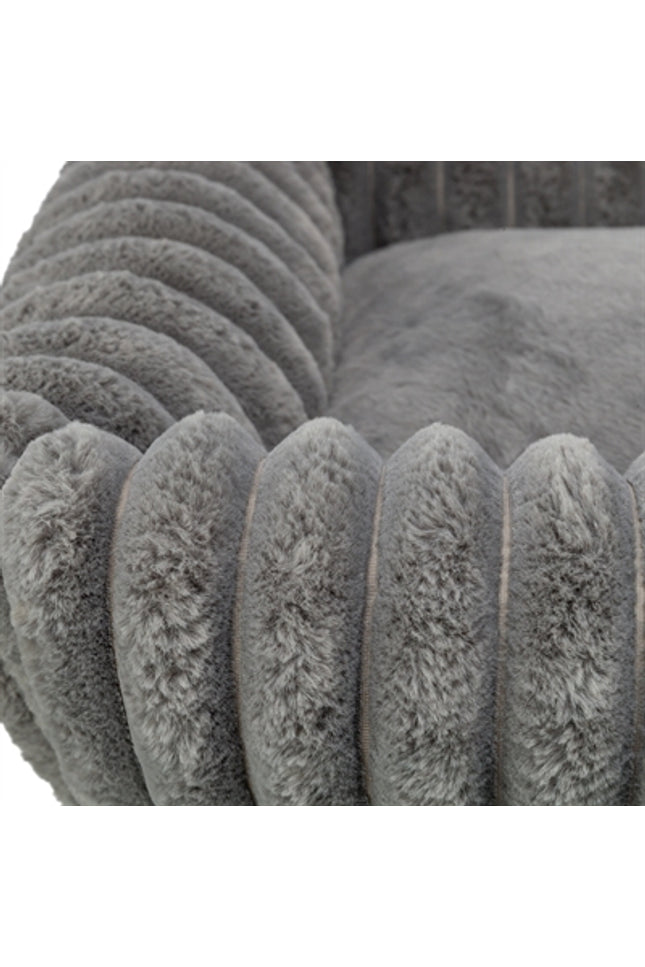 Trixie Hondenmand Lonni Ribfluweel Hoekig Grijs