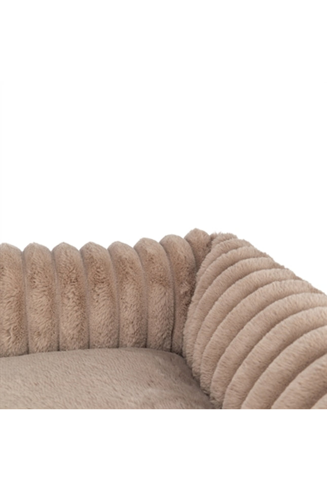 Trixie Hondenmand Lonni Ribfluweel Hoekig Lichtbruin