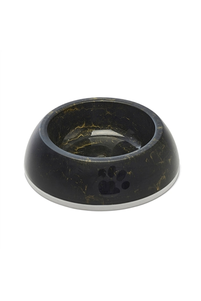 Savic Voerbak Delice 2 Marble Zwart / Goud