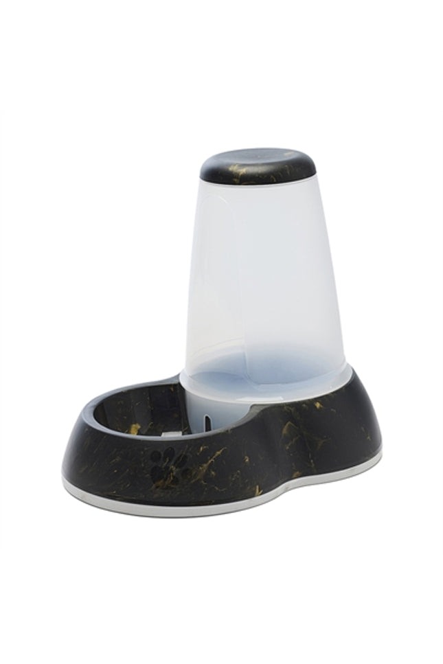 Savic Drinkbak Loop Marble Zwart / Goud