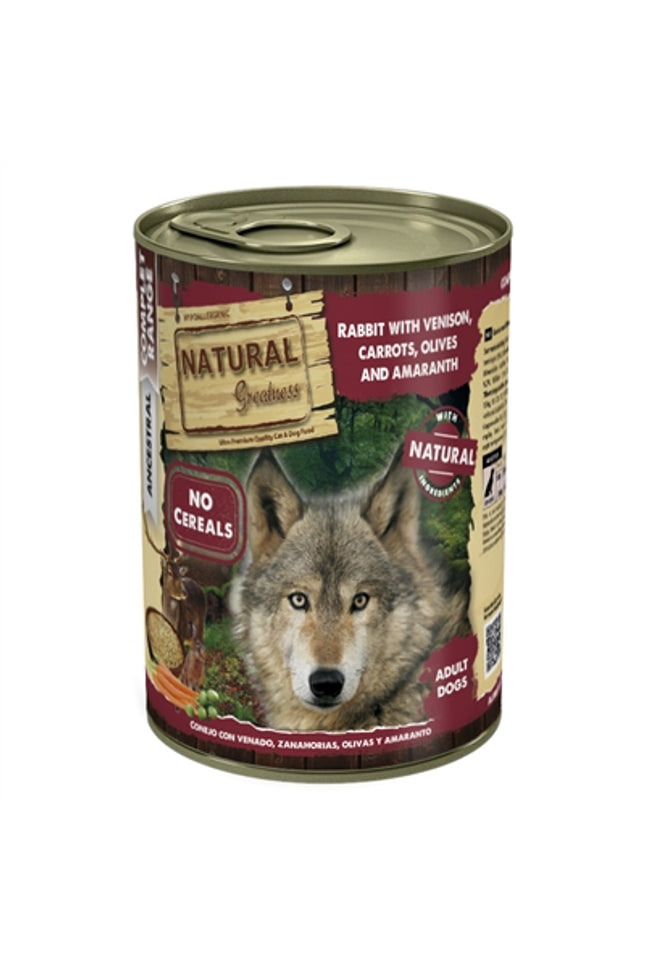 Natural Greatness Rabbit / Venison / Carrots