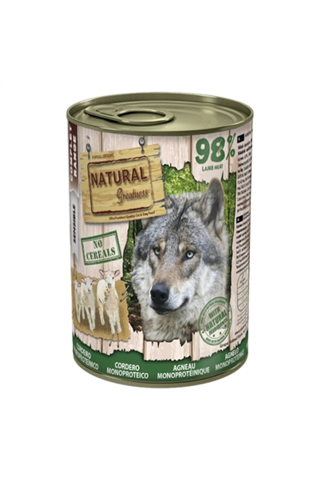 Natural Greatness Monoprotein Lamb Recipe