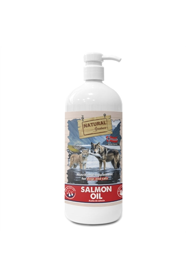 Natural Greatness Zalmolie Hond / Kat