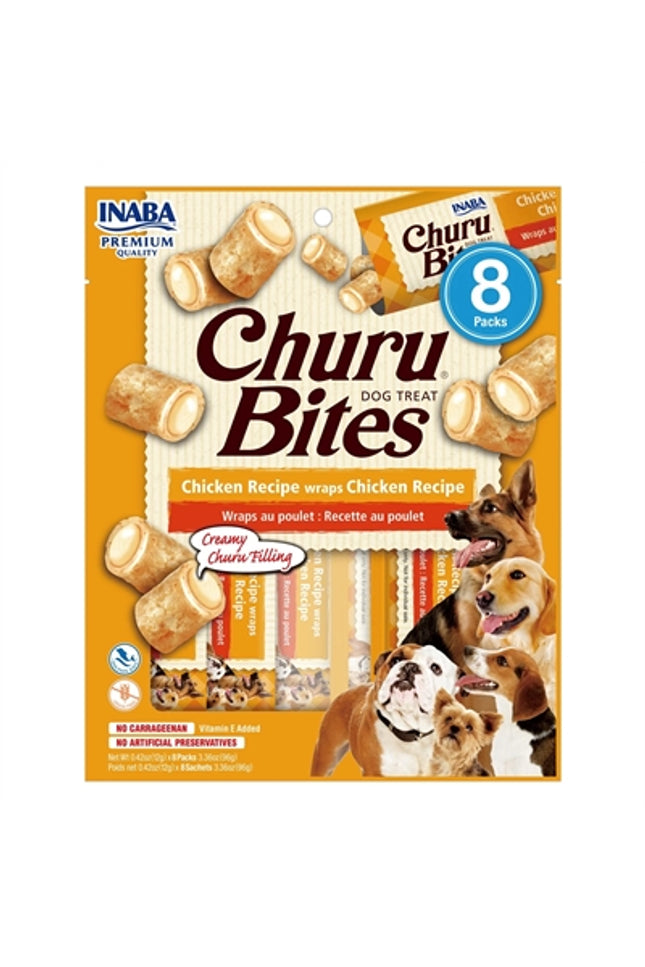 Inaba Dog Churu Bites Chicken Recipe Wraps