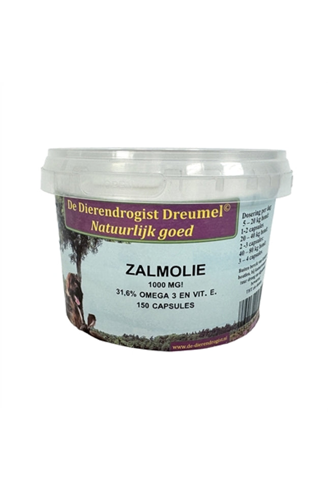 Dierendrogist Zalmolie Capsules