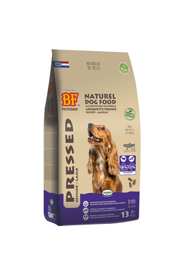 Bf Petfood Geperst Senior Lam