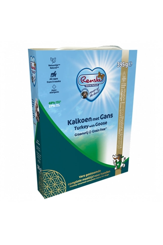 Renske Vers Gestoomd Vlees Kalkoen Met Gans Graanvrij