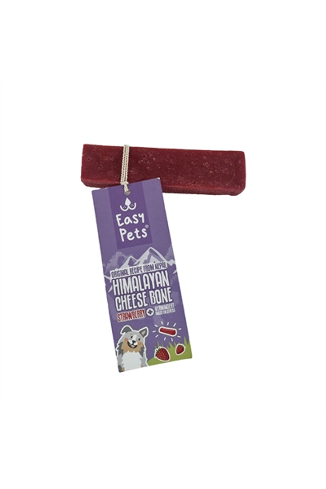 Easypets Himalayan Cheese Bone Kaas Bot Aardbei