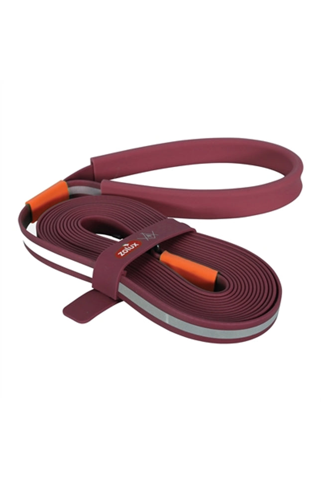 Zolux Bvk Sleeplijn Plat Siliconen Rood