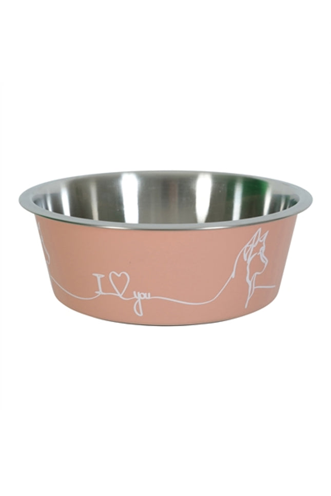 Zolux Love Voerbak Hond Roze