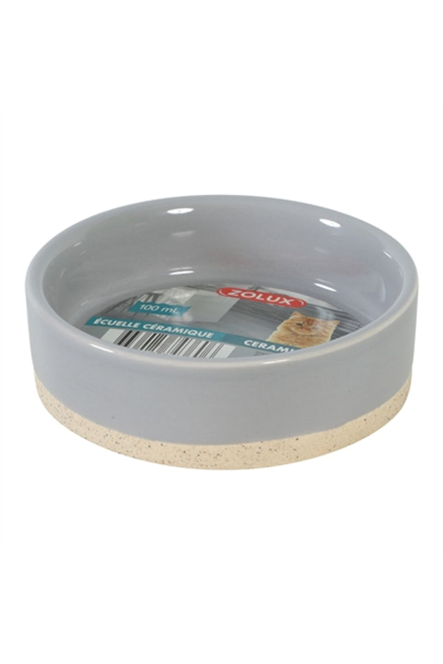 Zolux Olaria Voerbak Keramiek Grijs