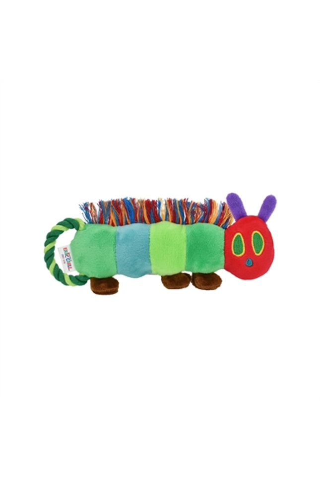 Eric Carle Pluche Rupsje Nooit Genoeg Met Trek Flostouw