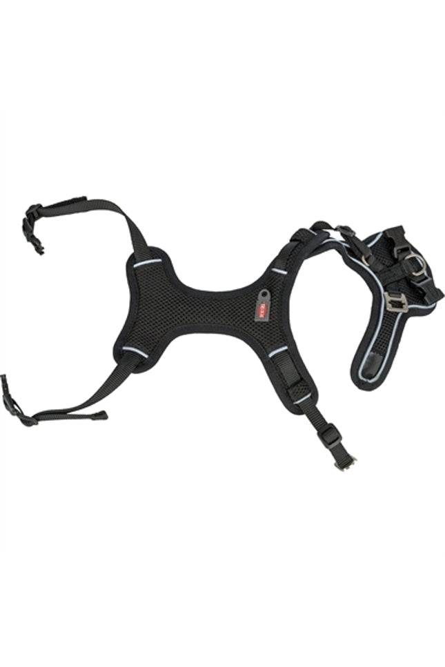 Trixie Hondentuig Premium Flexmesh Brede Borst Zwart