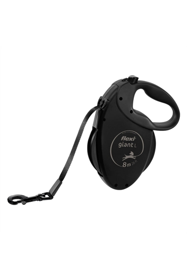 Flexi Rollijn Giant Tape Black Edition Zwart