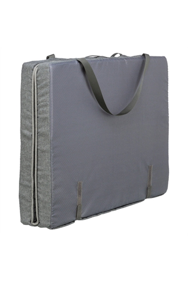 Trixie Hondenkussen Matras Samoa Vital Waterafstotend Opvouwbaar Donkergrijs