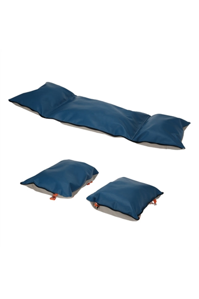 Merkloos Autostoel / Reismand Hondenmand Beige / Blauw / Oranje