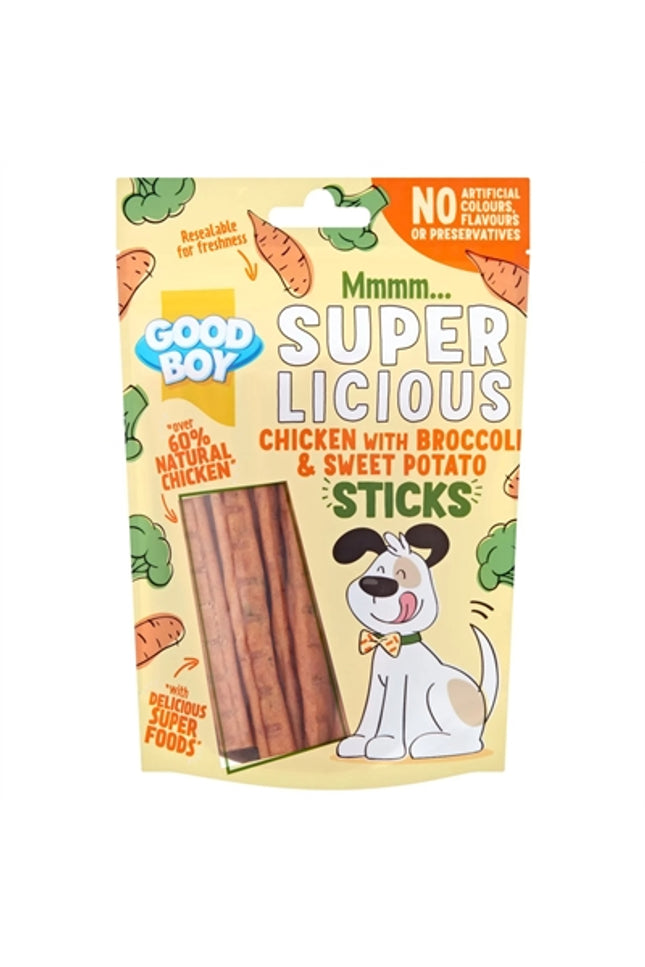 Good Boy Superlicious Sticks Chicken / Broccoli / Sweet Potatoe