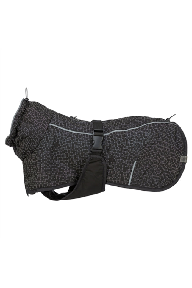 Trixie Hondenjas Limoux Reflect Zwart / Grijs