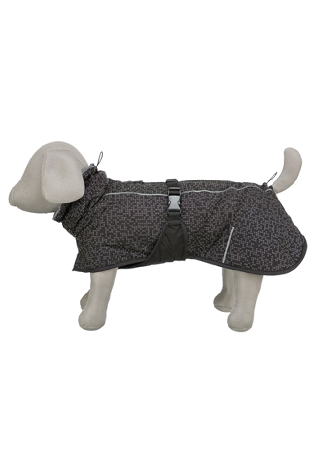 Trixie Hondenjas Limoux Reflect Zwart / Grijs
