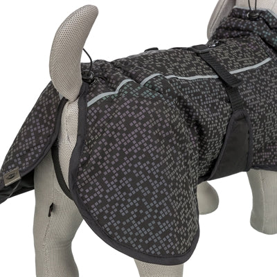 Trixie Hondenjas Limoux Reflect Zwart / Grijs