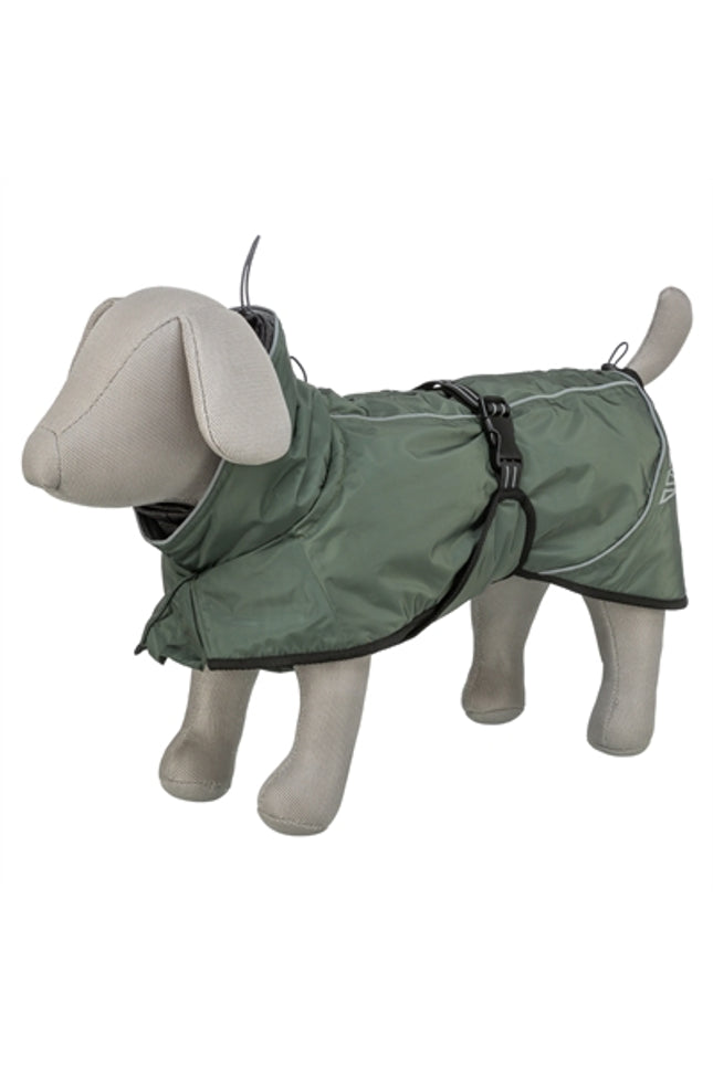 Trixie Hondenjas Winter Explore Thermo Olijfgroen