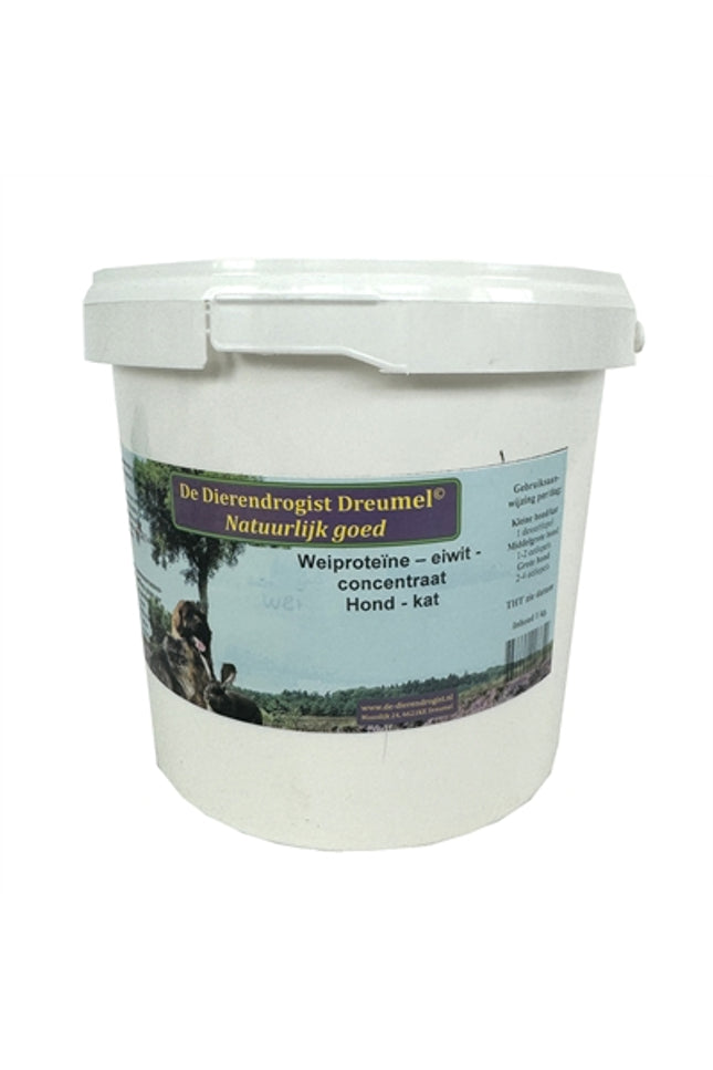 Dierendrogist Wei Proteine Eiwit Concentraat Hond / Kat