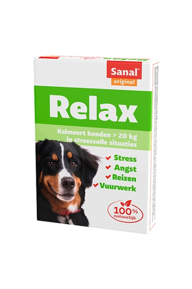 Sanal Dog Relax Kalmeringstablet Large