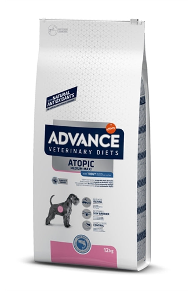 Advance Veterinary Diet Dog Gevoelige Huid Medium / Maxi