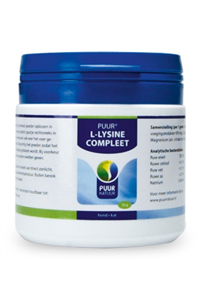 Puur Natuur L-Lysine Hond En Kat