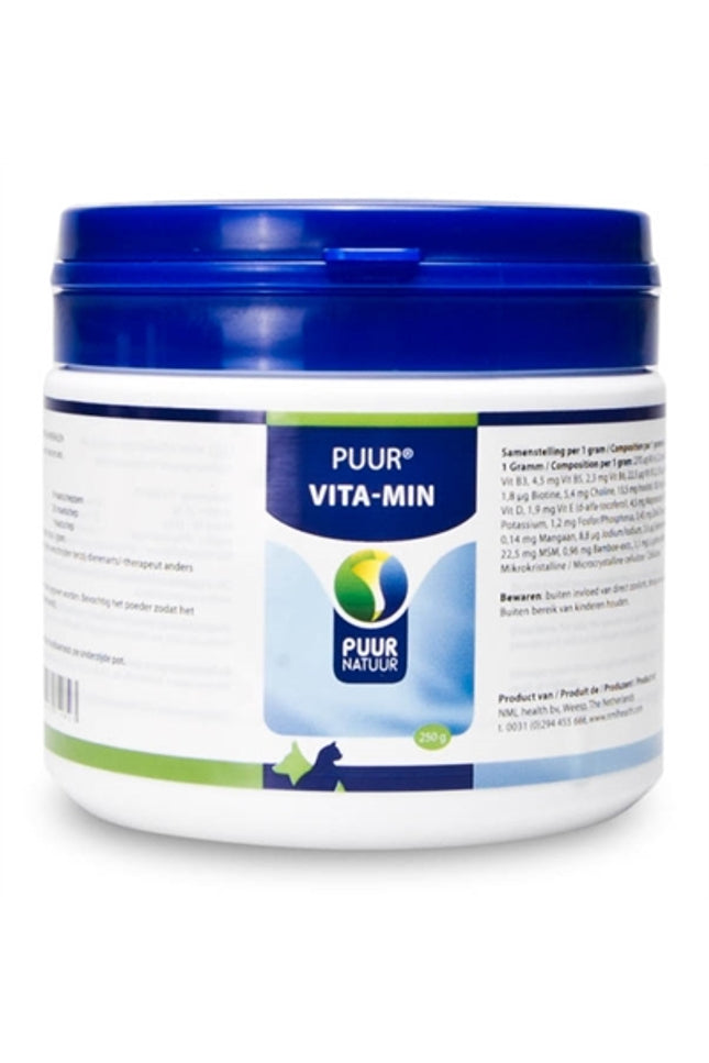 Puur Natuur Vita-Min (Vitaminen En Mineralen) Hond En Kat